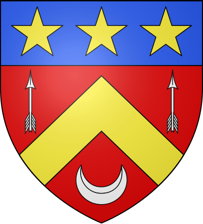 Blason de la commune Les Alleux