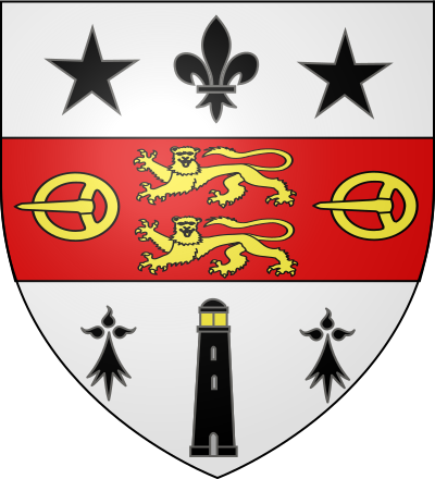 Blason de la commune Auderville