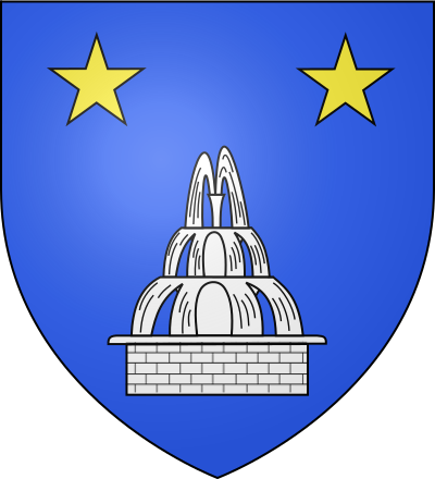 Blason de la commune Bagnols-les-Bains
