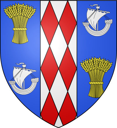Blason de la commune Berneval-le-Grand