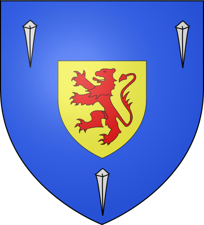 Blason de la commune Blandouet