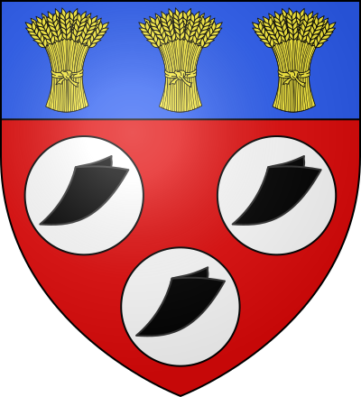 Blason de la commune Bleury-Saint-Symphorien