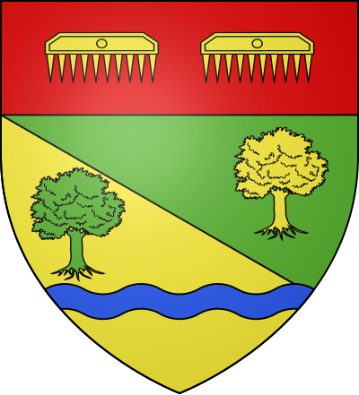 Blason de la commune Bosseval-et-Briancourt