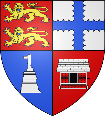 Blason de la commune Cantiers