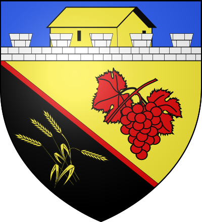 Blason de la commune Champvallon