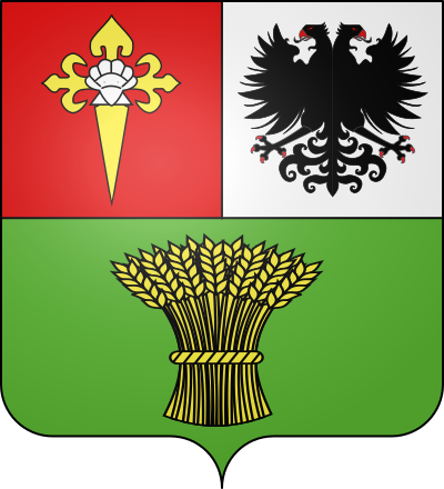 Blason de la commune La Chapelle-Rousselin