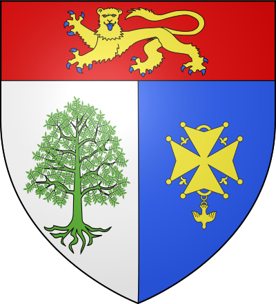 Blason de la commune Le Chefresne