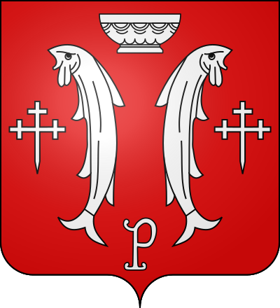 Blason de la commune Chémery