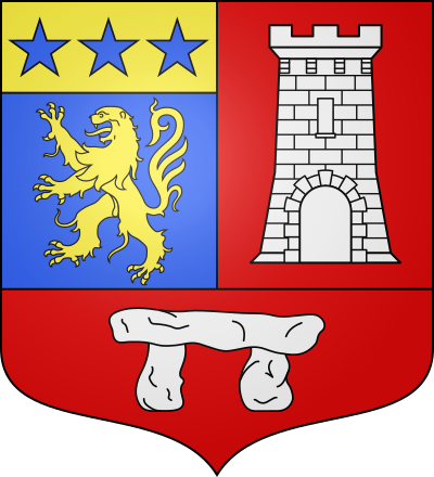 Blason de la commune Coussergues