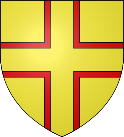 Blason de la commune Crèvecœur-en-Auge