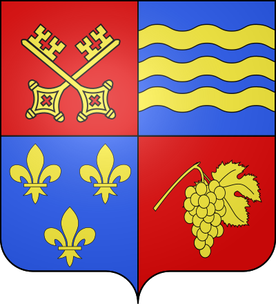 Blason de la commune Dampierre-sur-Loire
