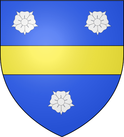Blason de la commune Denneville