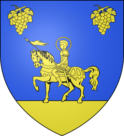 Blason de la commune Dornot