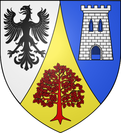 Blason de la commune Fau-de-Peyre
