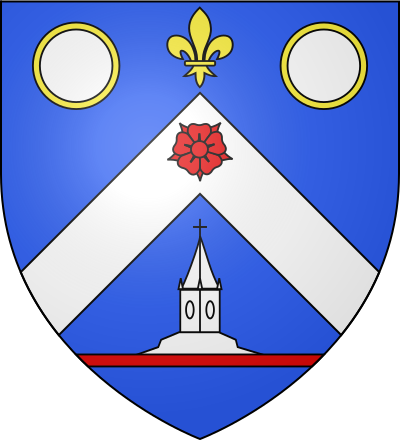 Blason de la commune La Glacerie