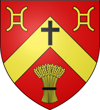 Blason de la commune La Guéroulde