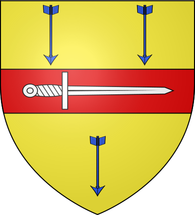 Blason de la commune Intraville
