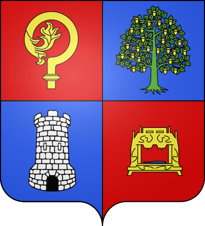Blason de la commune Ligueux