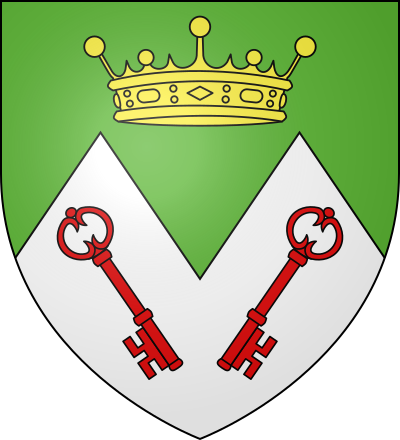 Blason de la commune Meigné-le-Vicomte