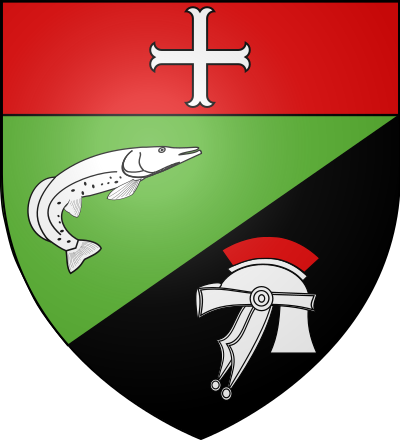 Blason de la commune Montchaton