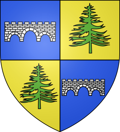 Blason de la commune Pont-Trambouze