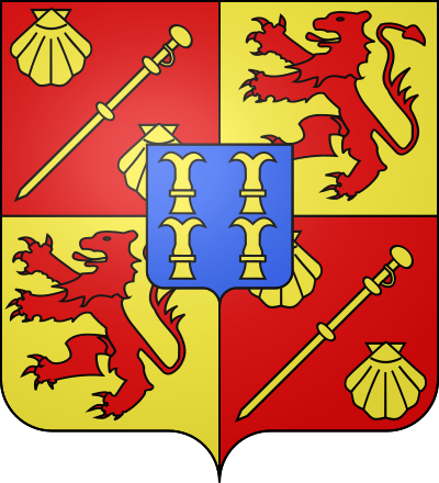 Blason de la commune Recoules-Prévinquières