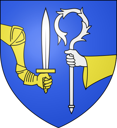 Blason de la commune Saint-Aquilin-de-Pacy