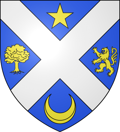 Blason de la commune Saint-Dézery