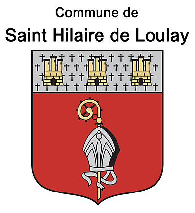 Blason de la commune Saint-Hilaire-de-Loulay