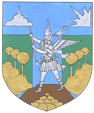 Blason de la commune Saint-Michel-des-Andaines