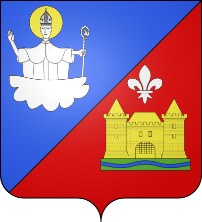 Blason de la commune Saint-Sulpice-en-Pareds