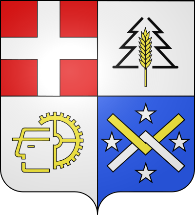 Blason de la commune Seynod