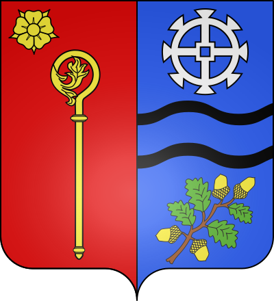 Blason de la commune Tart-l'Abbaye