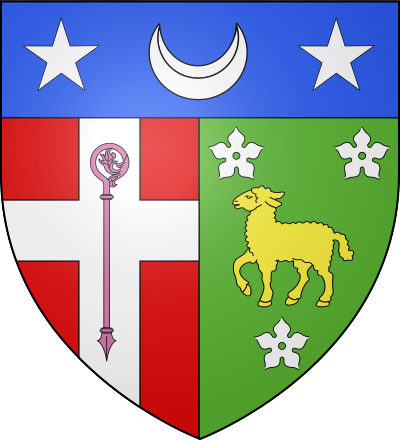 Blason de la commune Thézillieu
