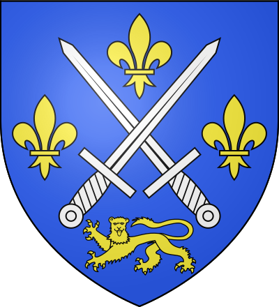 Blason de la commune Le Vieil-Baugé