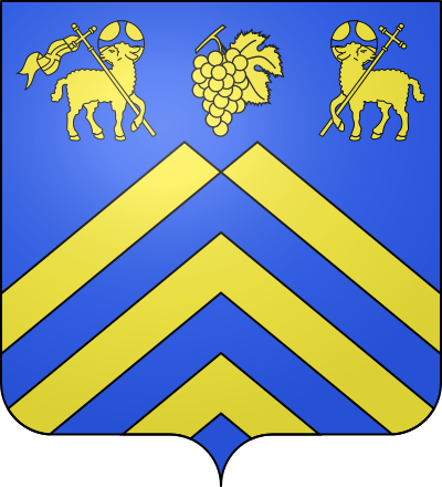 Blason de la commune Villiers-sur-Tholon