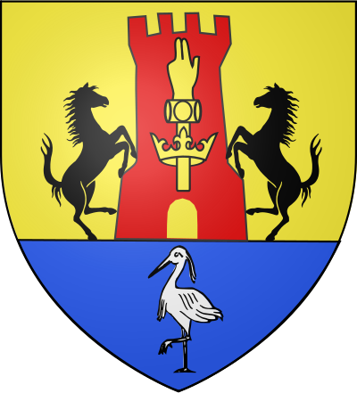 Blason de la commune Ambérieux-en-Dombes