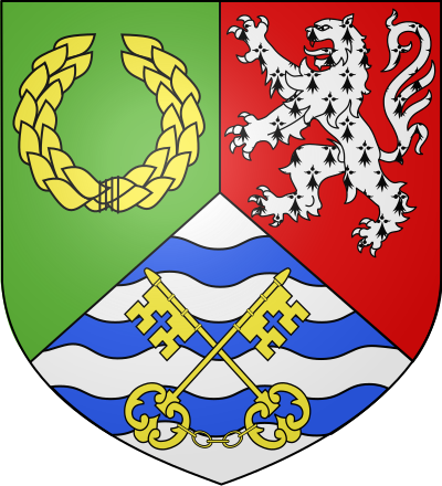 Blason de la commune Challes-la-Montagne