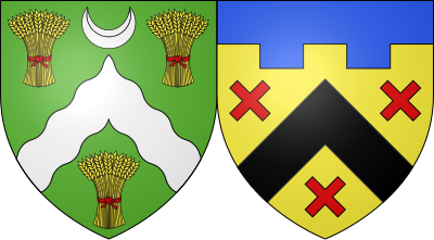 Blason de la commune Champdor-Corcelles