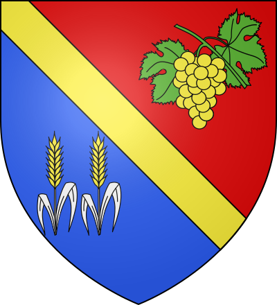Blason de la commune Dagneux