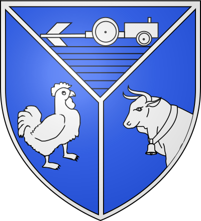 Blason de la commune Domsure