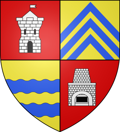 Blason de la commune Douvres