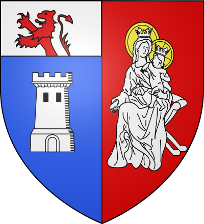 Blason de la commune Léaz