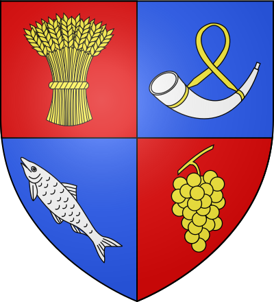Blason de la commune Miribel