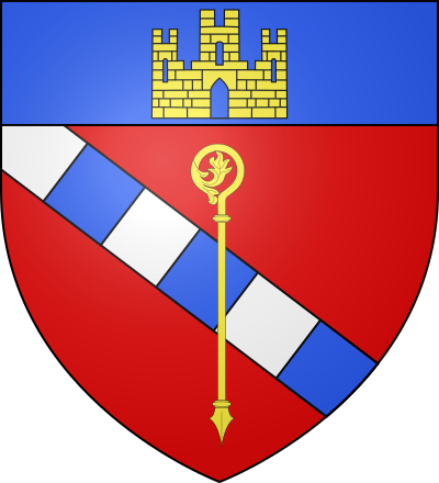 Blason de la commune Saint-Didier-sur-Chalaronne