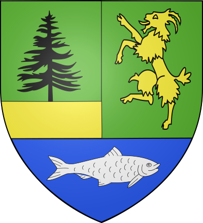 Blason de la commune Saint-Germain-de-Joux