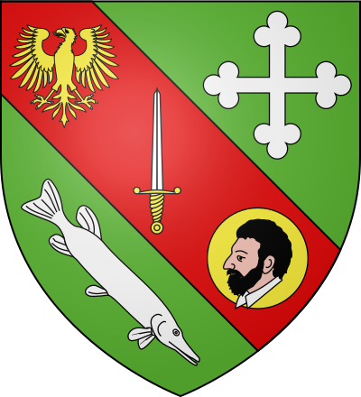 Blason de la commune Saint-Maurice-de-Beynost