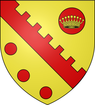 Blason de la commune Saint-Trivier-sur-Moignans