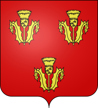 Blason de la commune Sandrans