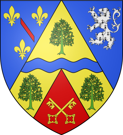 Blason de la commune Servas